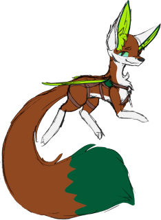 Techno harnessed by Checkers(Colored by Techno)